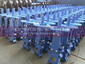 刀閘閥▽材質(zhì)優(yōu)良，無(wú)死角