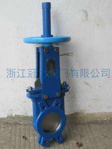 手動刀閘閥操作輕便靈活,很方便的哦！