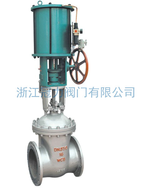 氣動閘閥是在怎樣保證密封面的密封性？